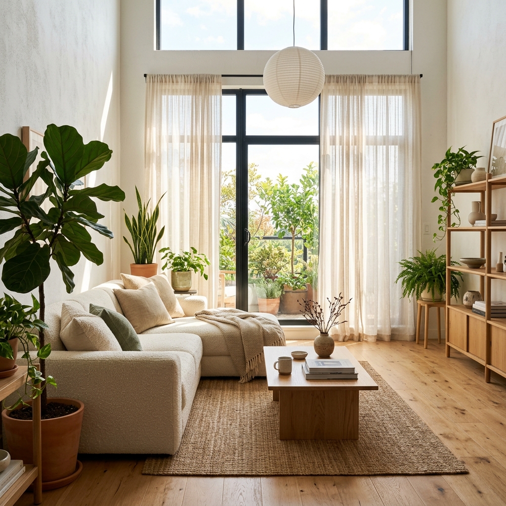Sophie's living space with Kave chair