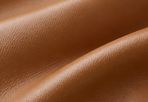 Synthetic leatherette upholstery material swatch sample